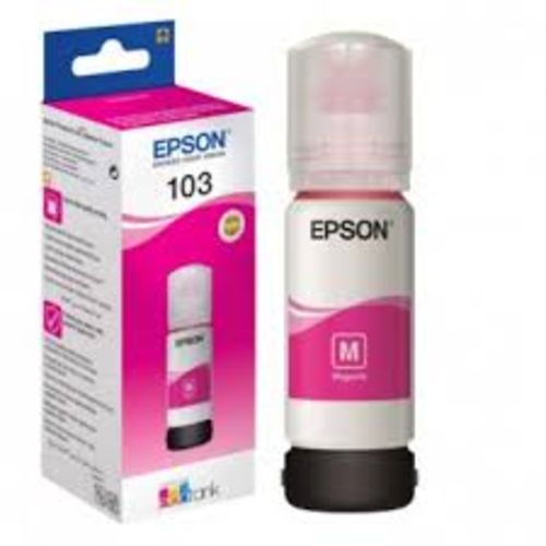 Epson 103 EcoTank Magenta Ink Bottle - 65ml (C13T00S34A)