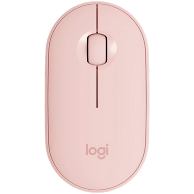 LOGITECH M350S Pebble 2 Bluetooth Mouse – TONAL ROSE – DONGLELESS – 910-007014