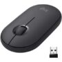 Logitech Pebble M350 Wireless Mouse - GRAPHITE - 2.4GHZ-BT - N-A - EMEA - CLOSED BOX - 910-005718