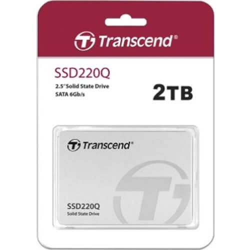 Transcend 2TB, 2.5″ SSD, SATA3, QLC – TS2TSSD220Q
