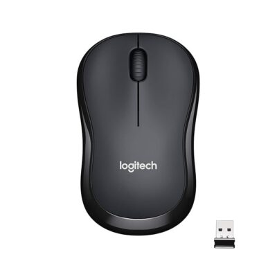 LOGITECH M221 Wireless Mouse – SILENT – CHARCOAL – 910-006510