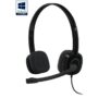 Logitech H151 Stereo Headset - Black (3.5mm Jack) - 981-000589