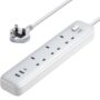 UGREEN 30W 3 AC Power Strip with Master Switch (2A1C) - CD286 - UG-15461