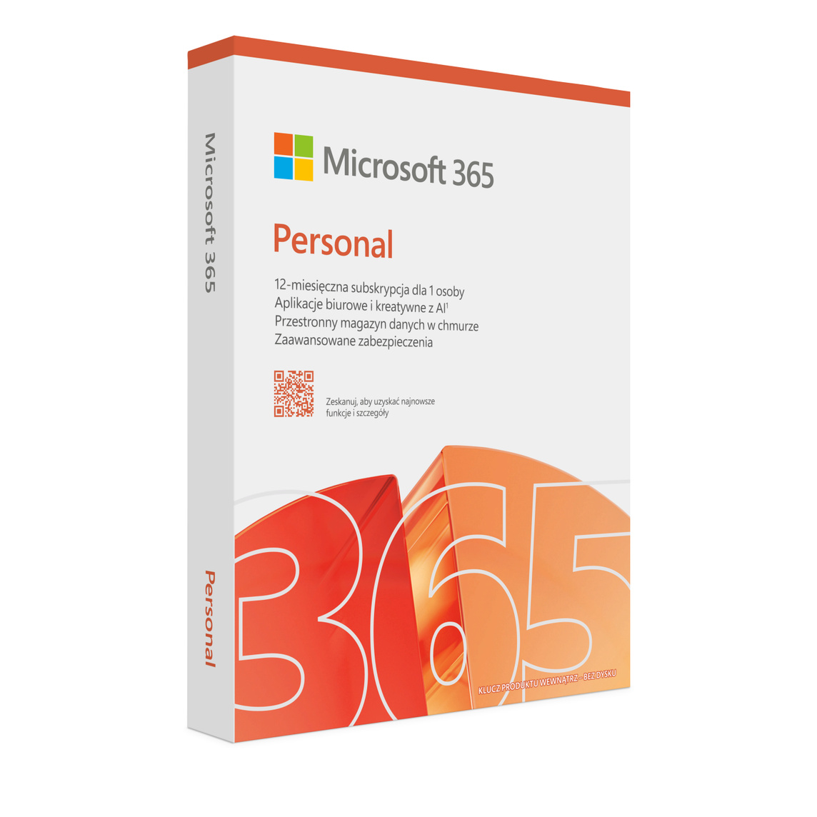 M365 Personal English Subscr 1YR Africa Only Medialess FY25H2 EP2-32403