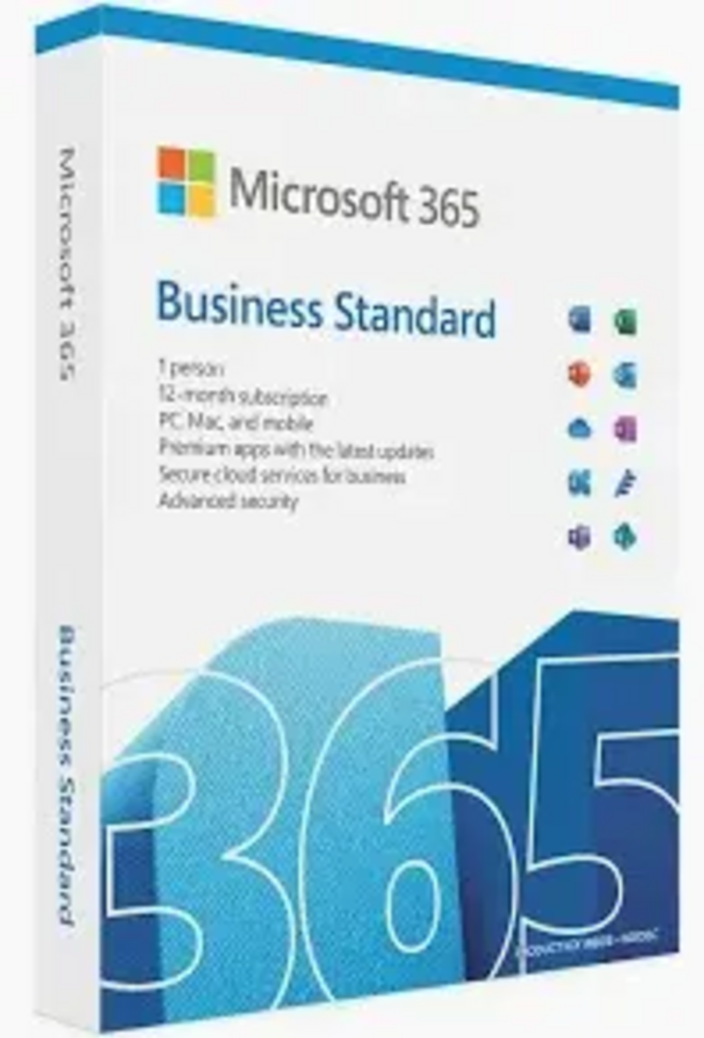 Microsoft 365 Bus Std Retail All Lng SubPKL 1YR Onln Africa Only DwnLd NR KLQ-00216