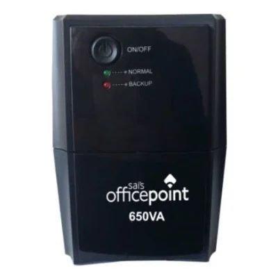 OFFICEPOINT 650VA UPS 230V (2 YEARS WARRANTY EXCLUDING BATTERY 1 YEAR) OP 650VA